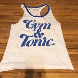 Pure Barre Gym and Tonic racerback tank XS